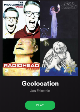 Geolocation Spotify Album
